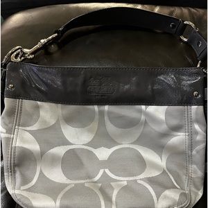 Coach signature purse